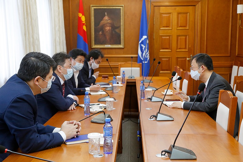 ОУВС-гийн суурин төлөөлөгчийг хүлээн авч уулзав