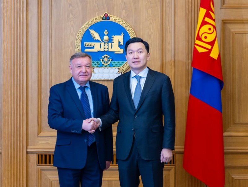 Ерөнхий сайд Н.Учрал ОХУ-аас Монгол Улсад суугаа Элчин сайд А.Н.Евсиковтой уулзав