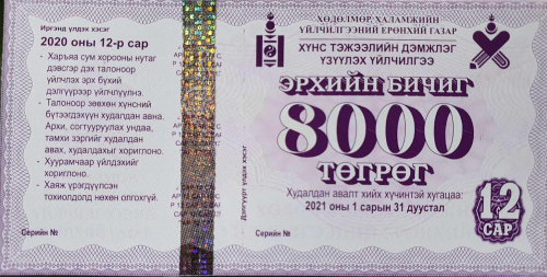 Хүнсний эрхийн бичгийн журамд нэмэлт, өөрчлөлт оруулах, хяналт тавих ажлын хэсэг байгууллаа