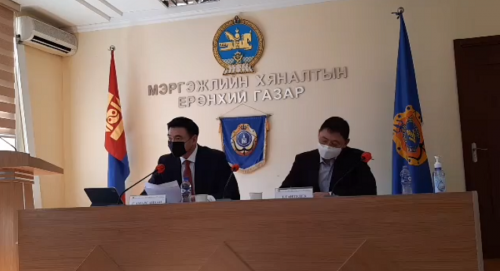 Шадар сайд С.Амарсайхан  МХЕГ-т  ажиллаж байна