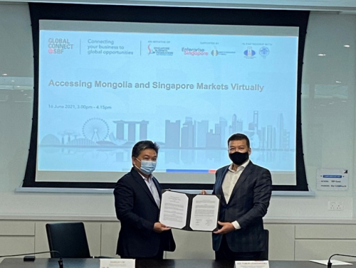 Монгол, Сингапурын бизнес эрхлэгч нарын хамтарсан ээлжит цахим уулзалт болов.