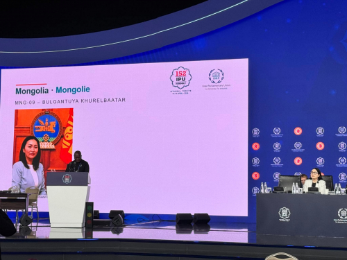 Олон улсын парламентын холбоо Х.Булгантуяагийн асуудлыг хяналтдаа авснаа мэдэгдлээ.